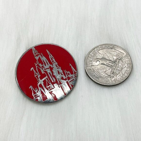 🔮 5/$25 Disney Parks Cinderella's Castle Park Icon Pin - Picture 2 of 3